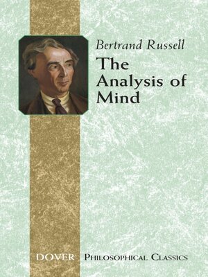 cover image of The Analysis of Mind